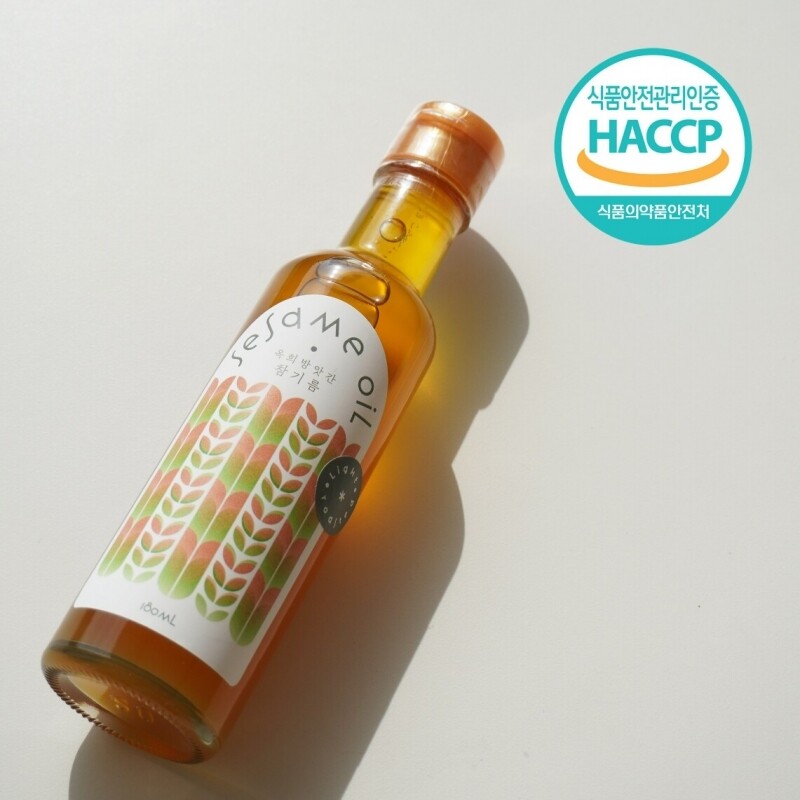 원주몰,옥희방앗간 국산 로스터리 참기름 180ml